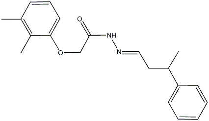 445008-82-2 2-(2,3-dimethylphenoxy)-N'-(3-phenylbutylidene)acetohydrazide