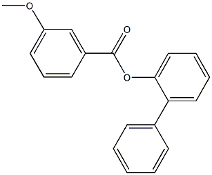 [1,1'-biphenyl]-2-yl 3-methoxybenzoate,445228-69-3,结构式