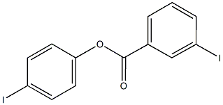 4-iodophenyl 3-iodobenzoate,445229-12-9,结构式