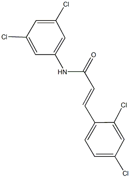 3-(2,4-dichlorophenyl)-N-(3,5-dichlorophenyl)acrylamide|