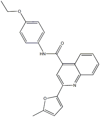 445253-14-5 N-(4-ethoxyphenyl)-2-(5-methyl-2-furyl)-4-quinolinecarboxamide