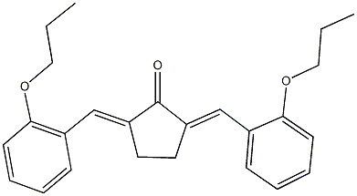 2,5-bis(2-propoxybenzylidene)cyclopentanone|