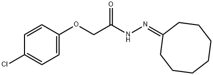445287-05-8 2-(4-chlorophenoxy)-N'-cyclooctylideneacetohydrazide