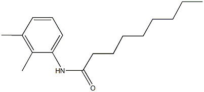 N-(2,3-dimethylphenyl)nonanamide 结构式