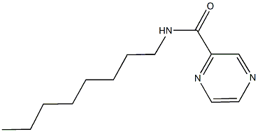 N-octyl-2-pyrazinecarboxamide,445288-81-3,结构式