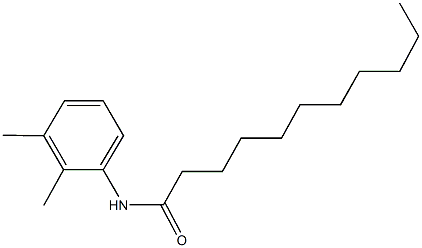 N-(2,3-dimethylphenyl)undecanamide 化学構造式