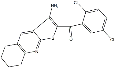 445382-68-3 (3-amino-5,6,7,8-tetrahydrothieno[2,3-b]quinolin-2-yl)(2,5-dichlorophenyl)methanone