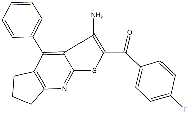 445384-63-4 (3-amino-4-phenyl-6,7-dihydro-5H-cyclopenta[b]thieno[3,2-e]pyridin-2-yl)(4-fluorophenyl)methanone