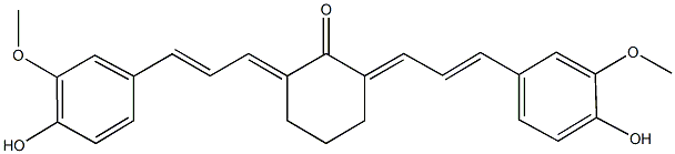 445408-70-8 2,6-bis[3-(4-hydroxy-3-methoxyphenyl)-2-propenylidene]cyclohexanone