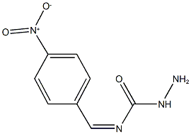 N-{4-nitrobenzylidene}hydrazinecarboxamide Structure