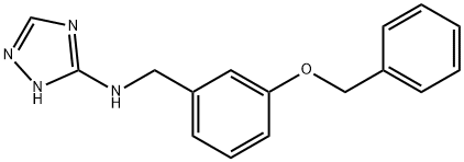 445413-74-1 N-[3-(benzyloxy)benzyl]-N-(1H-1,2,4-triazol-3-yl)amine