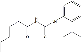 445418-28-0 N-hexanoyl-N'-(2-isopropylphenyl)thiourea