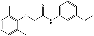 445426-84-6 2-(2,6-dimethylphenoxy)-N-[3-(methylsulfanyl)phenyl]acetamide