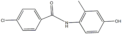 4-chloro-N-(4-hydroxy-2-methylphenyl)benzamide,446269-25-6,结构式
