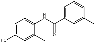 N-(4-hydroxy-2-methylphenyl)-3-methylbenzamide 结构式