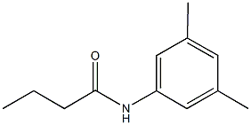 N-(3,5-dimethylphenyl)butanamide Structure