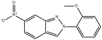 6-nitro-2-(2-methoxyphenyl)-2H-indazole,447411-30-5,结构式