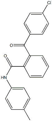 2-(4-chlorobenzoyl)-N-(4-methylphenyl)benzamide|