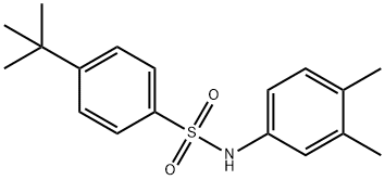 448201-06-7 4-tert-butyl-N-(3,4-dimethylphenyl)benzenesulfonamide