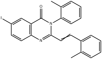 448910-95-0 6-iodo-3-(2-methylphenyl)-2-[2-(2-methylphenyl)vinyl]-4(3H)-quinazolinone
