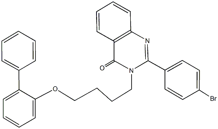 3-[4-([1,1'-biphenyl]-2-yloxy)butyl]-2-(4-bromophenyl)quinazolin-4(3H)-one|