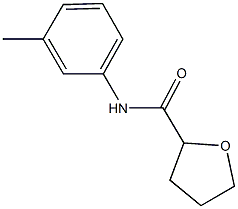 N-(3-methylphenyl)tetrahydro-2-furancarboxamide Structure