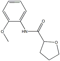 N-(2-methoxyphenyl)tetrahydro-2-furancarboxamide 化学構造式