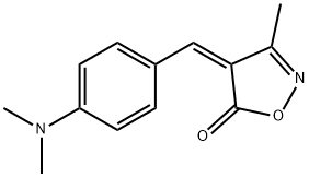 4-[4-(dimethylamino)benzylidene]-3-methyl-5(4H)-isoxazolone,452963-42-7,结构式