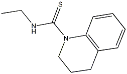 N-ethyl-3,4-dihydro-1(2H)-quinolinecarbothioamide 化学構造式