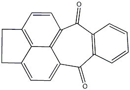 1,2-dihydrocyclopenta[cd]pleiadene-5,10-dione Structure
