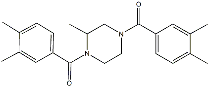 457960-64-4 1,4-bis(3,4-dimethylbenzoyl)-2-methylpiperazine