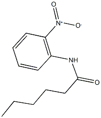 N-{2-nitrophenyl}hexanamide Structure