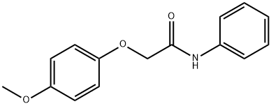 2-(4-methoxyphenoxy)-N-phenylacetamide,462062-23-3,结构式