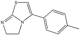 3-(4-methylphenyl)-5,6-dihydroimidazo[2,1-b][1,3]thiazole Struktur