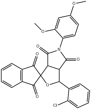 5-(2,4-dimethoxyphenyl)-1-(2-chlorophenyl)dihydro-1