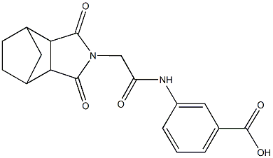 473804-06-7 3-{[(3,5-dioxo-4-azatricyclo[5.2.1.0~2,6~]dec-4-yl)acetyl]amino}benzoic acid