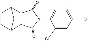 4-(2,4-dichlorophenyl)-4-azatricyclo[5.2.1.0~2,6~]decane-3,5-dione Structure