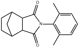 4-(2,6-dimethylphenyl)-4-azatricyclo[5.2.1.0~2,6~]decane-3,5-dione Structure