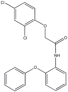 2-(2,4-dichlorophenoxy)-N-(2-phenoxyphenyl)acetamide Structure