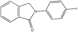2-(4-iodophenyl)-1-isoindolinone 结构式