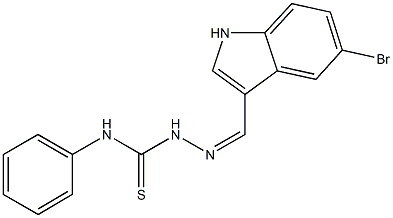 481637-54-1 5-bromo-1H-indole-3-carbaldehyde N-phenylthiosemicarbazone