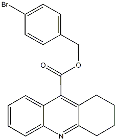 4-bromobenzyl 1,2,3,4-tetrahydro-9-acridinecarboxylate|