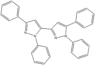 1,1',3',5-tetraphenyl-3,5'-bis(1H-pyrazole) Structure