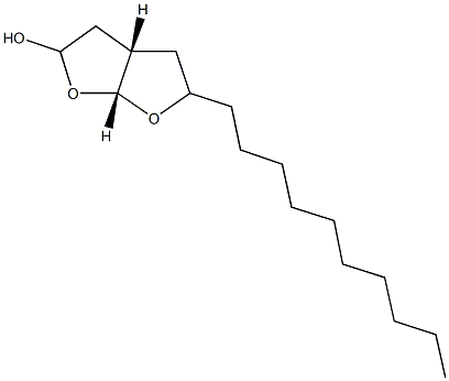 5-decylhexahydrofuro[2,3-b]furan-2-ol 结构式