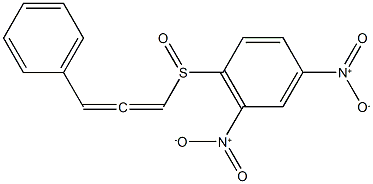 2,4-dinitrophenyl 3-phenyl-1,2-propadienyl sulfoxide,485319-53-7,结构式