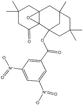 4,4,6,10,10-pentamethyl-12-oxo-13-oxatetracyclo[6.4.1.1~2,6~.0~1,8~]tetradec-2-yl 3,5-bisnitrobenzoate|