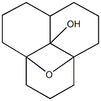 14-oxatetracyclo[7.3.1.1~1,5~.0~5,13~]tetradecan-13-ol Struktur