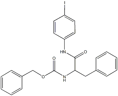 485828-42-0 benzyl 1-benzyl-2-(4-iodoanilino)-2-oxoethylcarbamate