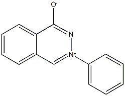 3-phenylphthalazin-3-ium-1-olate Structure