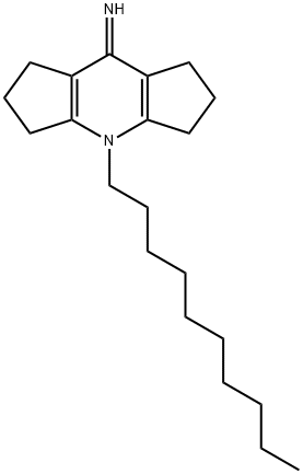 4-decyl-2,3,4,5,6,7-hexahydrodicyclopenta[b,e]pyridin-8(1H)-imine,487014-22-2,结构式